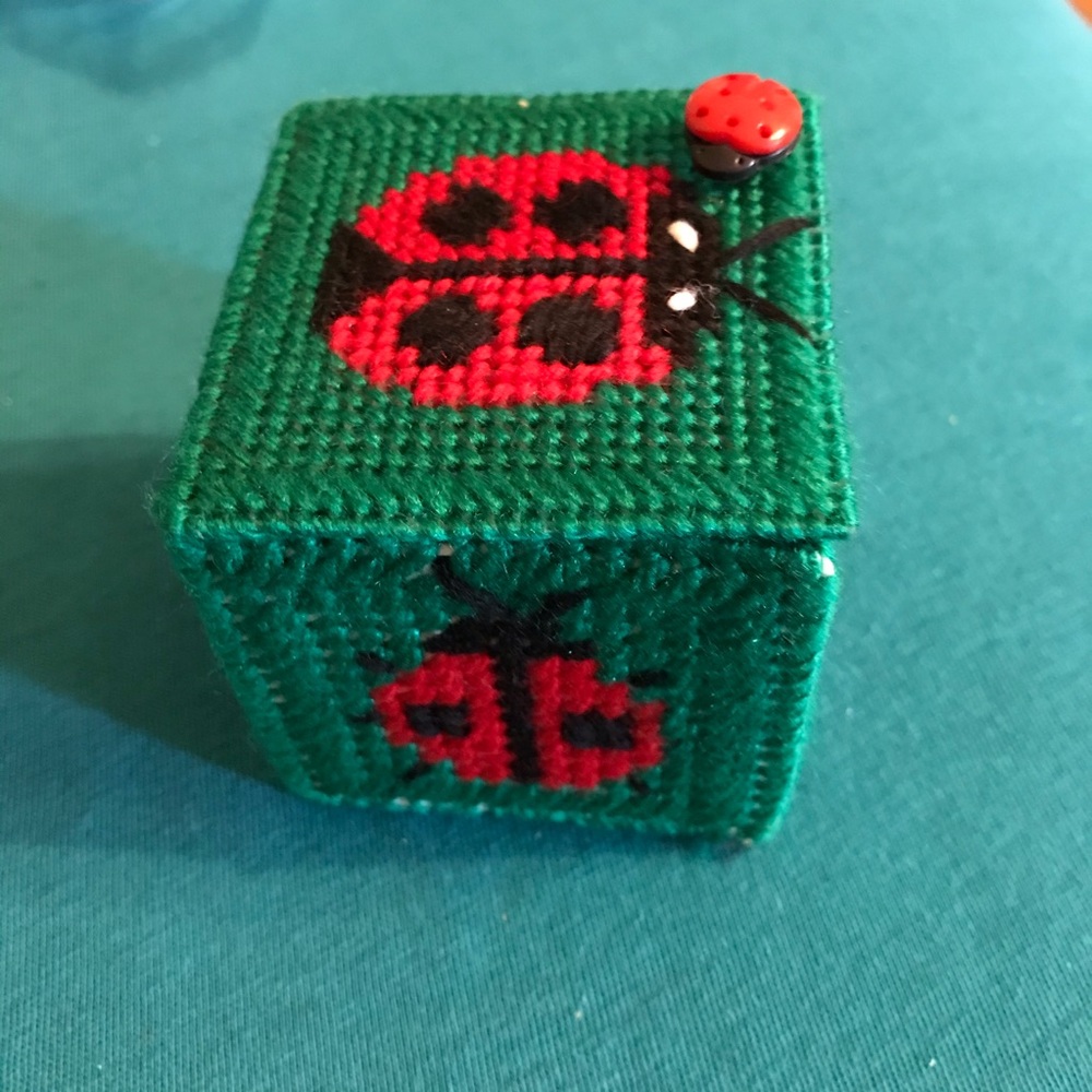One of a kind Handmade trinket box, small